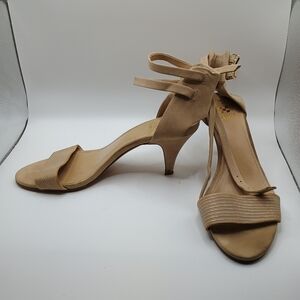 Vince Camuto Tan Strappy Heels